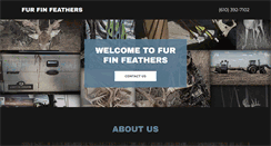 Desktop Screenshot of fur-fin-feathers.com